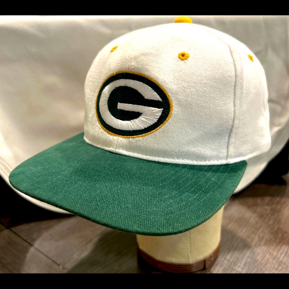 Vintage Starter NFL Green Bay Green white Packers Snapback Hat
